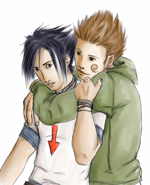 Sasuke and Chouji
